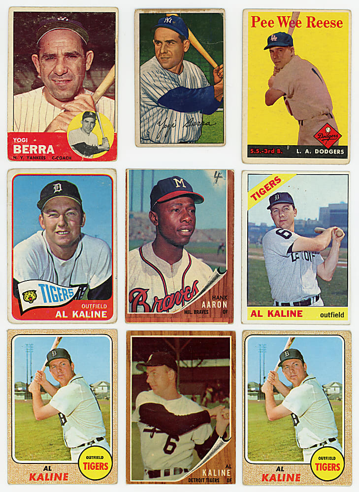 1951-1969 Topps & Bowman Shoebox Collection (2,575+) with Several Hall of Famers & Stars