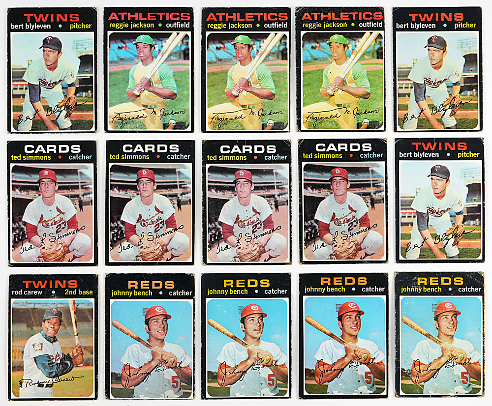 1970-1979 Topps Hoard (6,000+) with (500+) Hall of Famers