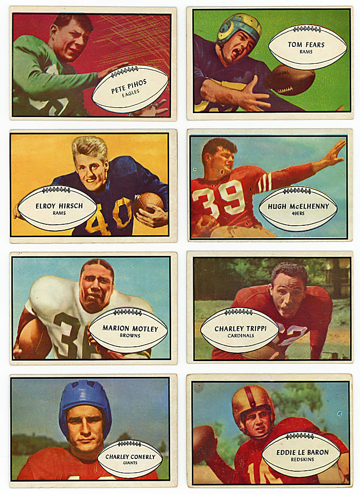 1953 Bowman Football Complete Set (96)