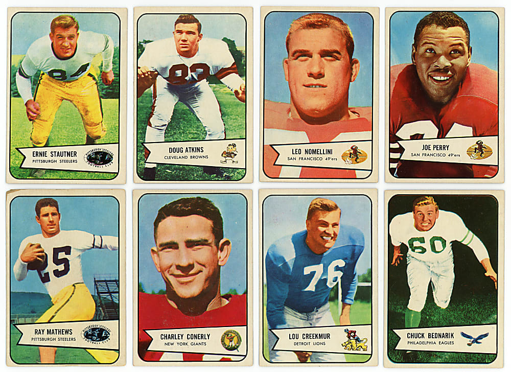 1954 Bowman Football Complete Set (128)