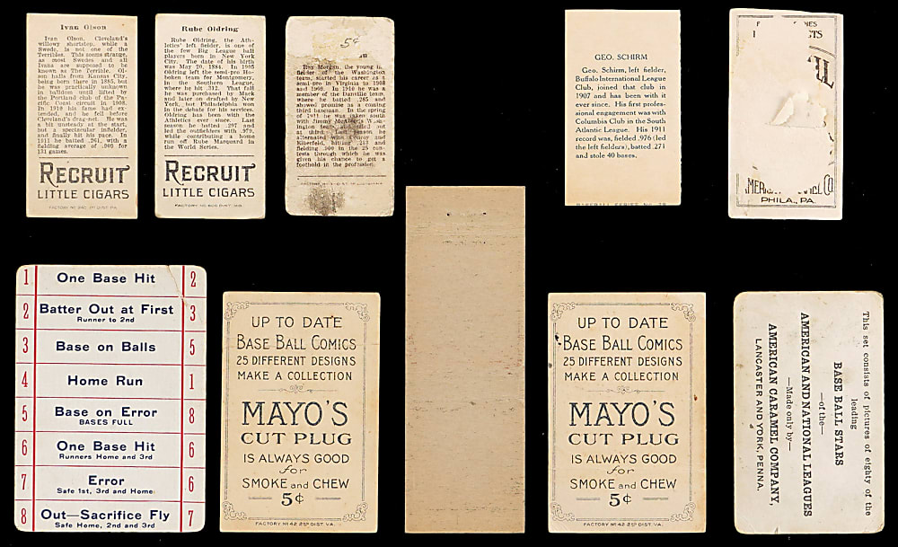 1900-1936 Pre-War Baseball Collection (46) with Hall of Famers