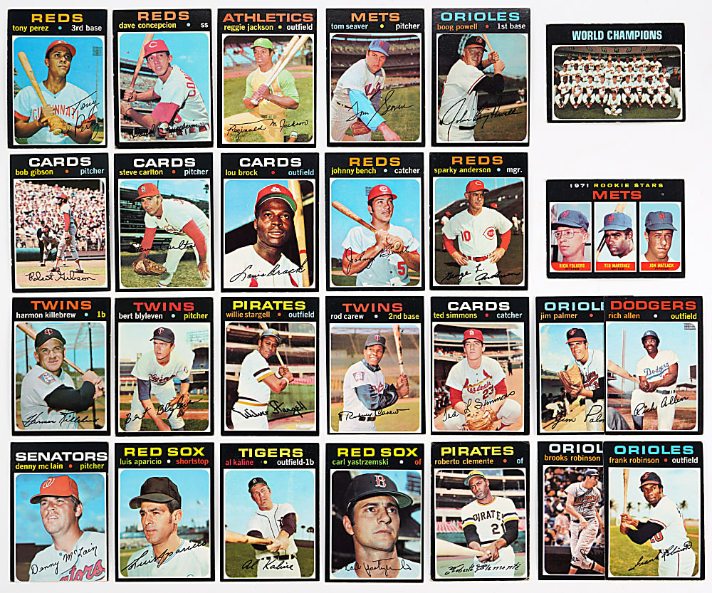 1971 Topps Complete Set (752)