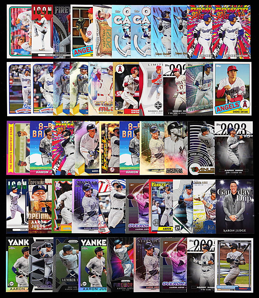 2000-Present Insert & Parallel Collection (3,500+) with Many Hall of Famers & Stars