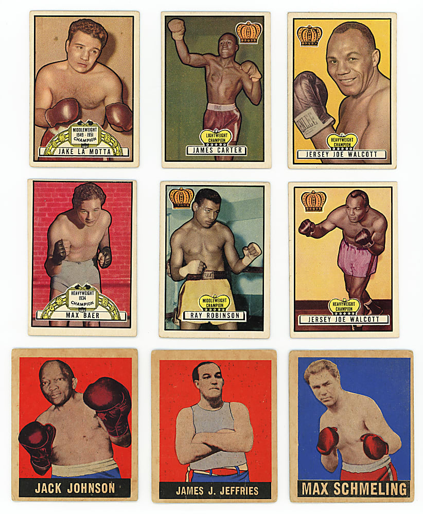 1940s-1950s Boxing Card Collection (95) with Several Champions