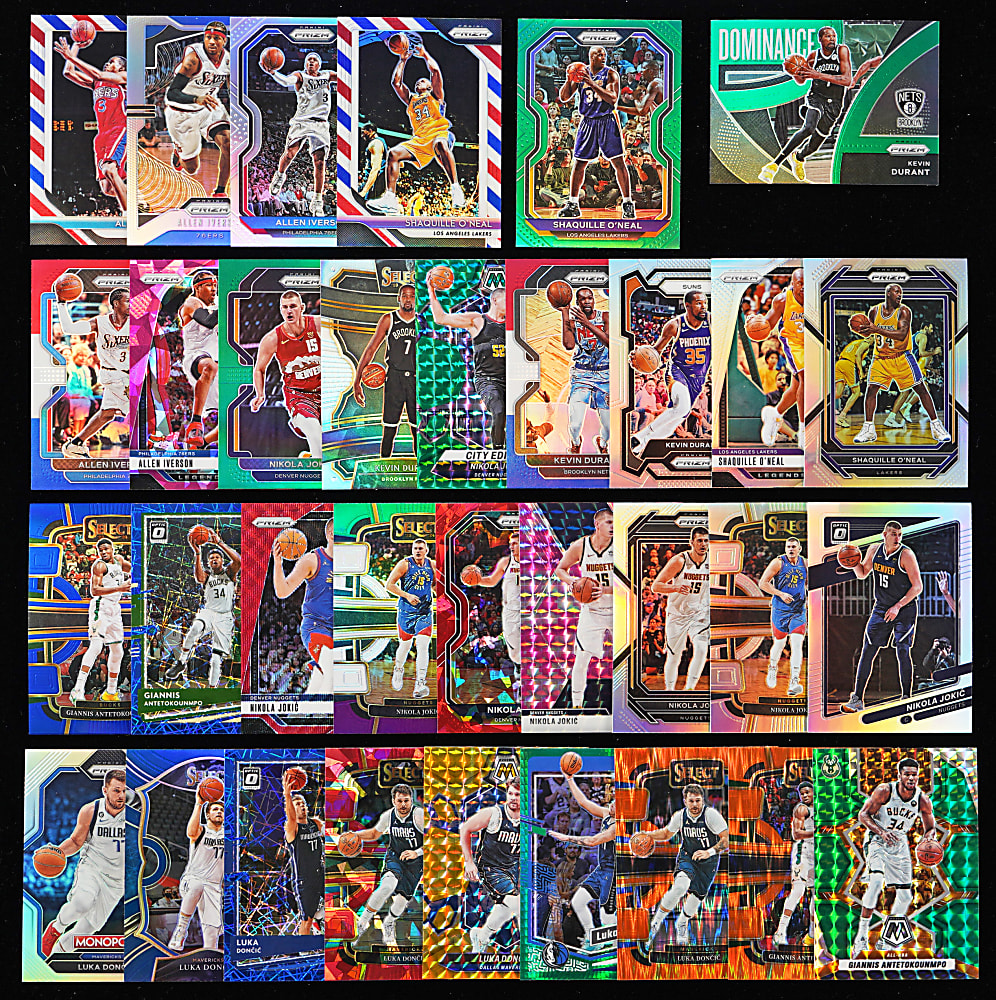 2016-Present Basketball Prizm Parallel Collection (1,500+) with Many Major Stars
