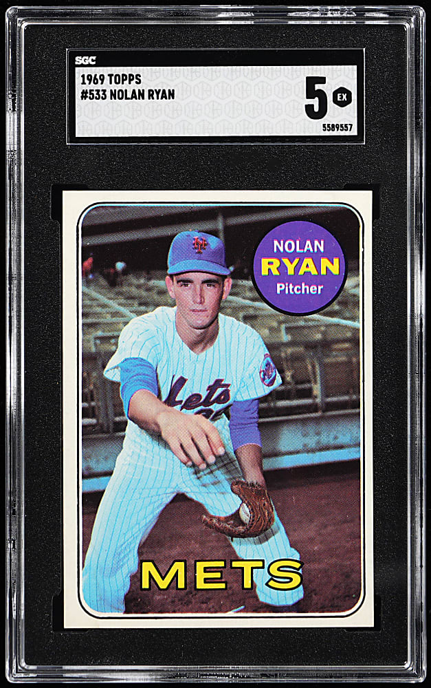 1969 Topps #533 Nolan Ryan SGC EX 5