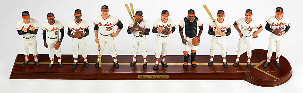 Massive Modern Baltimore Sports Treasure Chest (100+) with (12) Signed Items Including Ripken & (2) Multi-Signed Bats - Loaded!