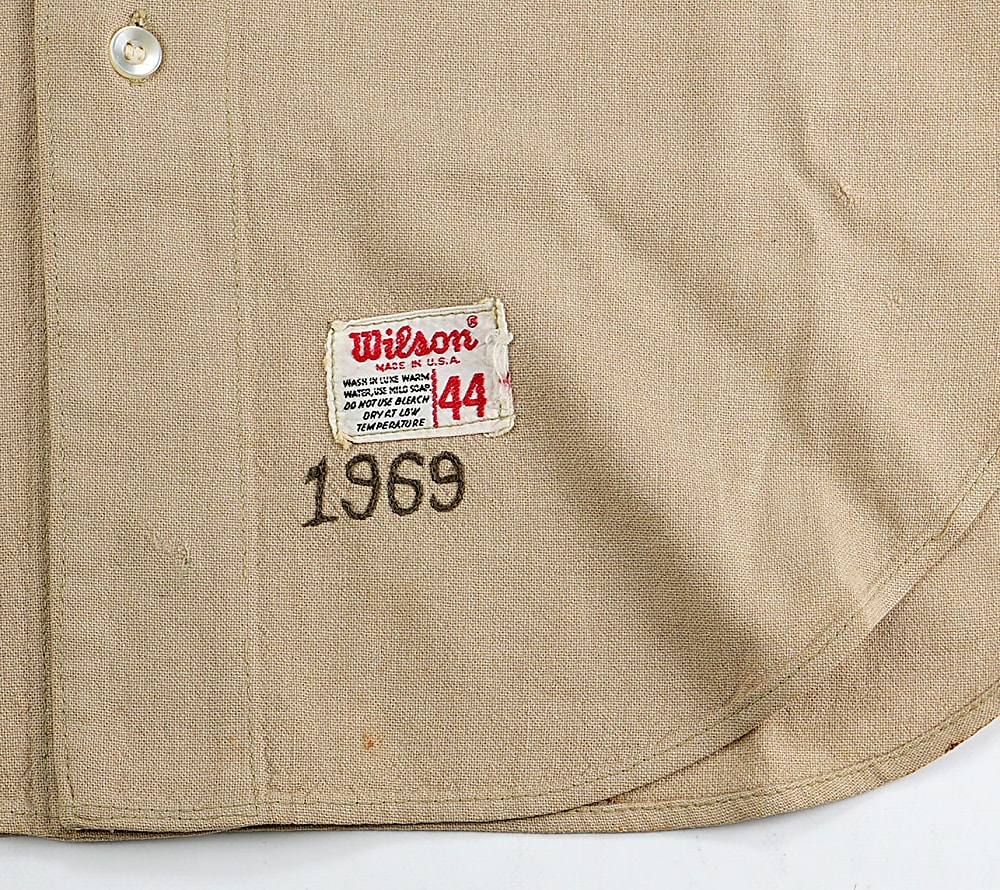 1969 Duke Snider Signed Game-Used San Diego Padres Inaugural Season Spring Training Jersey - Wood LOA