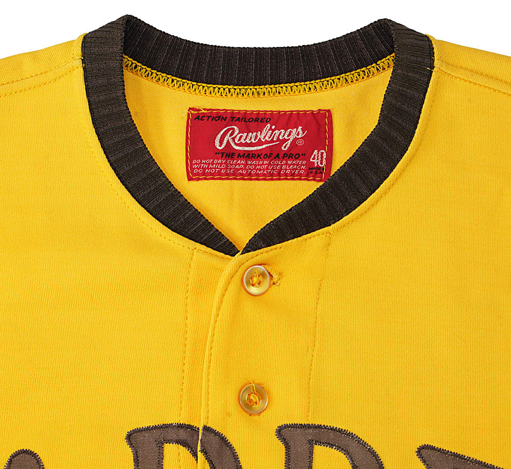 1973 Randy Jones San Diego Padres Signed Game-Used Jersey From Rookie Season - Wood LOA