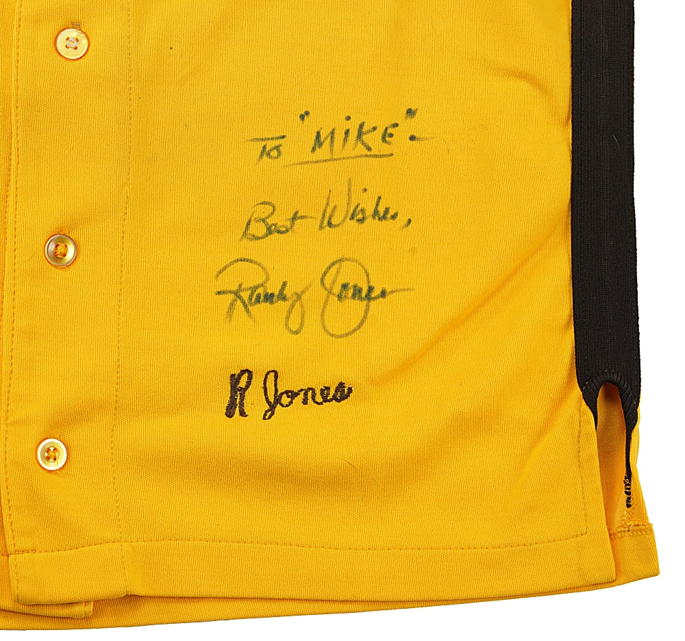 1973 Randy Jones San Diego Padres Signed Game-Used Jersey From Rookie Season - Wood LOA