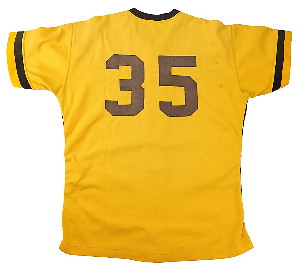 1973 Randy Jones San Diego Padres Signed Game-Used Jersey From Rookie Season - Wood LOA
