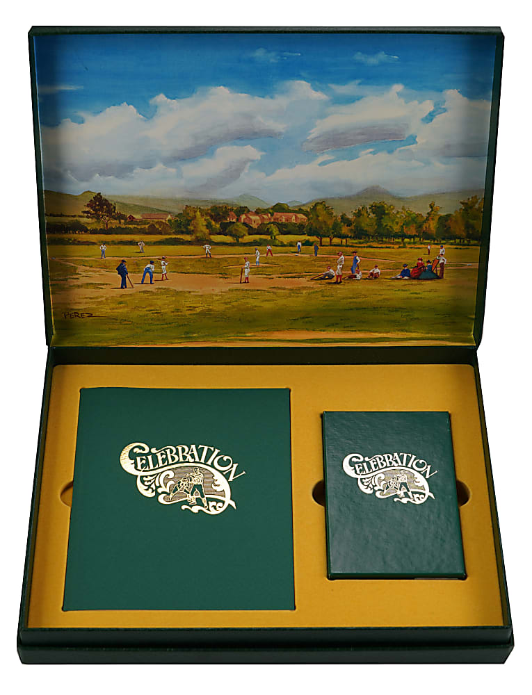 1989 Perez-Steele Celebration Postcard Set in Original Box with 38 Signed Including Aaron, Mantle, T. Williams