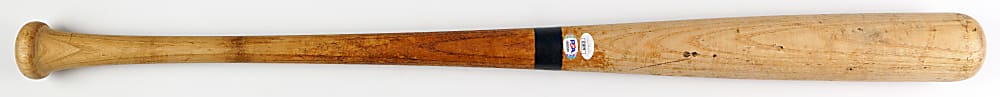 1998 Scott Rolen Philadelphia Phillies Autographed & Inscribed Game-Used Bat - PSA/DNA GU 8.5 / Full JSA LOA