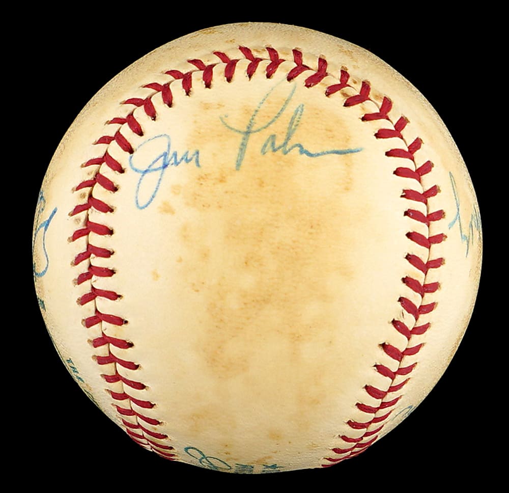 1971 Baltimore Orioles 20 Game Winners Multi-Signed OAL/Cronin Baseball with Full JSA LOA