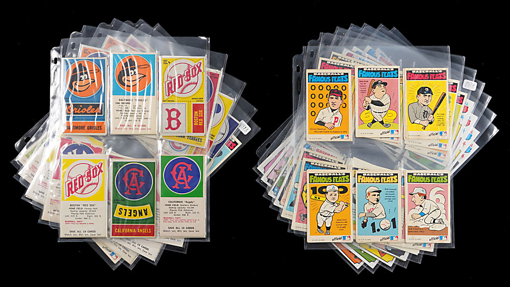1968-1970s Fleer Collection (500+) with (4) Complete Sets