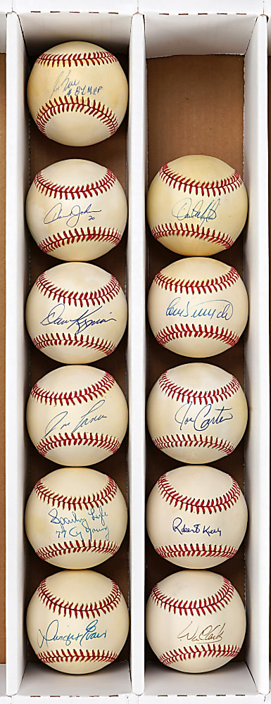 Signed Baseball Collection (23) with Wilson/Buckner Dual-Signed 1986 World Series Ball & Several Inscribed