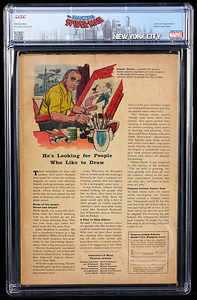 1964 Marvel Amazing Spider-Man #13 First Appearance of Mysterio - CGC 3.0