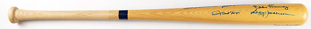 500 Home Run Club Multi-Signed Bat with (12) Signatures Including Mickey Mantle with "536" Inscription