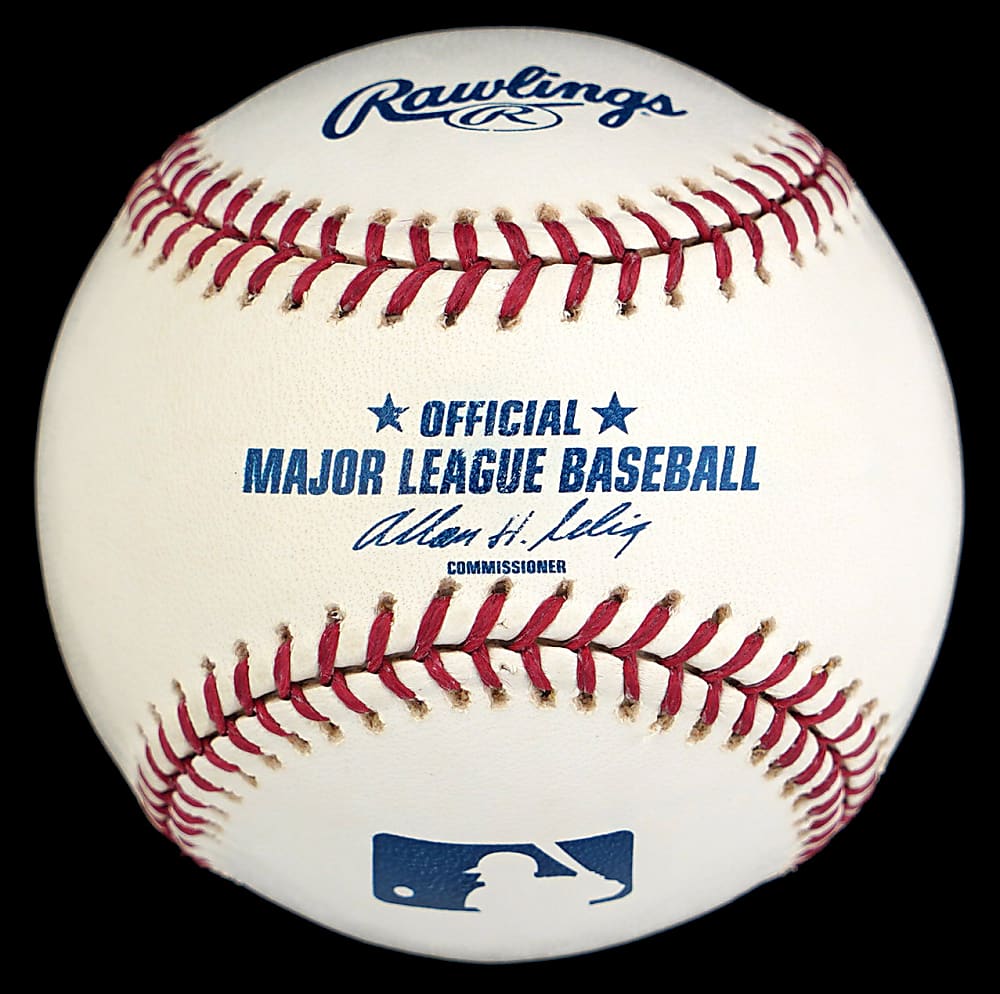 Bill Clinton Single-Signed & Dated OML/Selig Baseball with Full JSA LOA