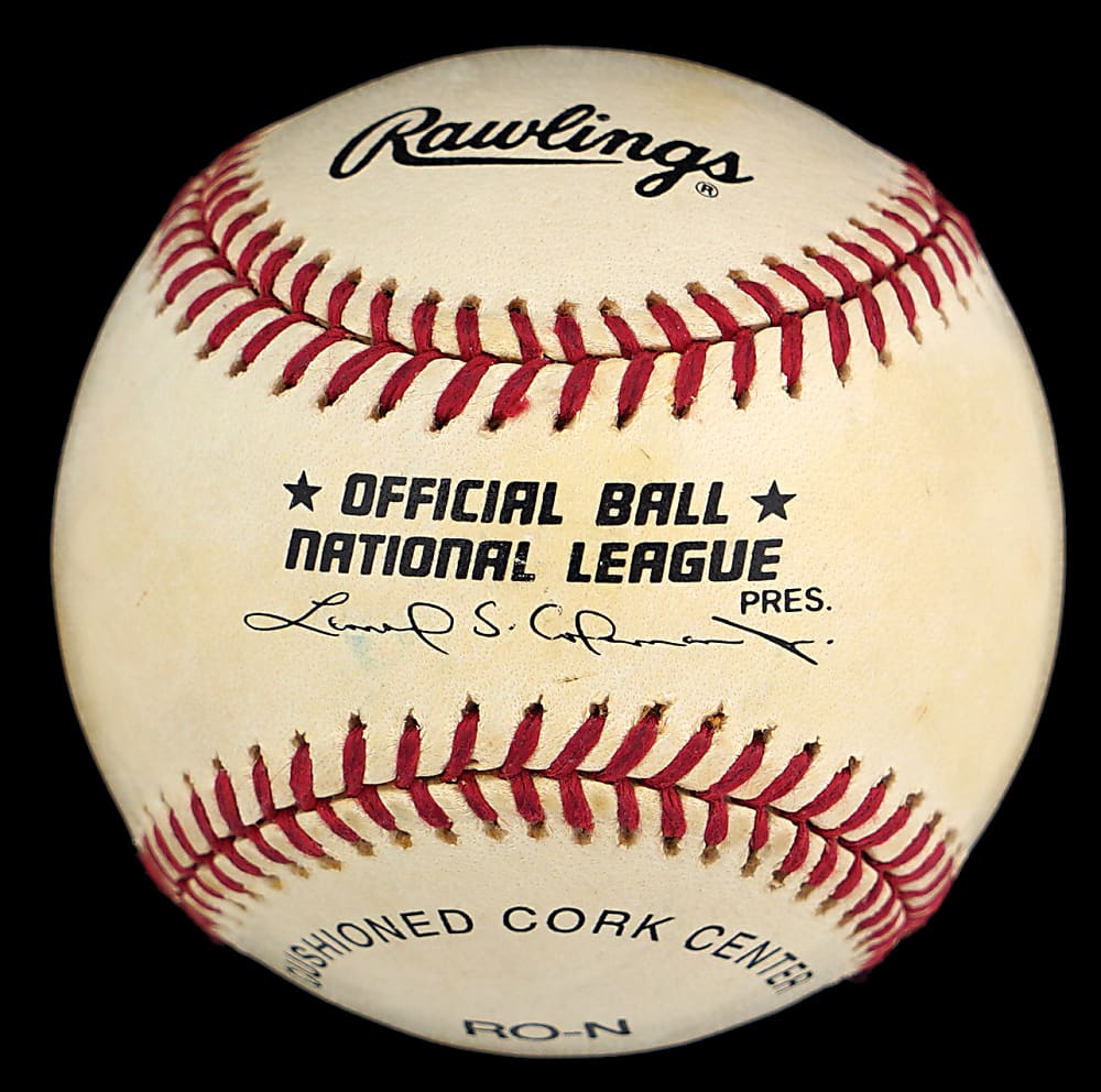 George H.W. Bush Single-Signed ONL/Coleman Baseball - Full JSA LOA
