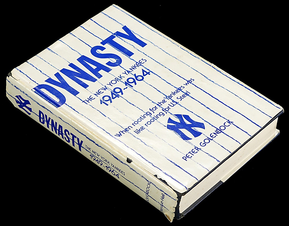 1975 Multi-Signed "Dynasty: The New York Yankees 1949-1964" Hardback Book with 63 Signatures Including Mickey Mantle & Joe DiMaggio - Full JSA LOA