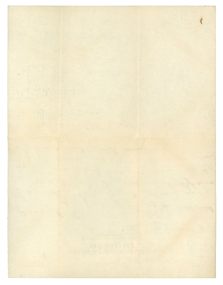 1929 Walter Johnson Signed Handwritten Letter with Official Washington Baseball Club Envelope - Full JSA LOA