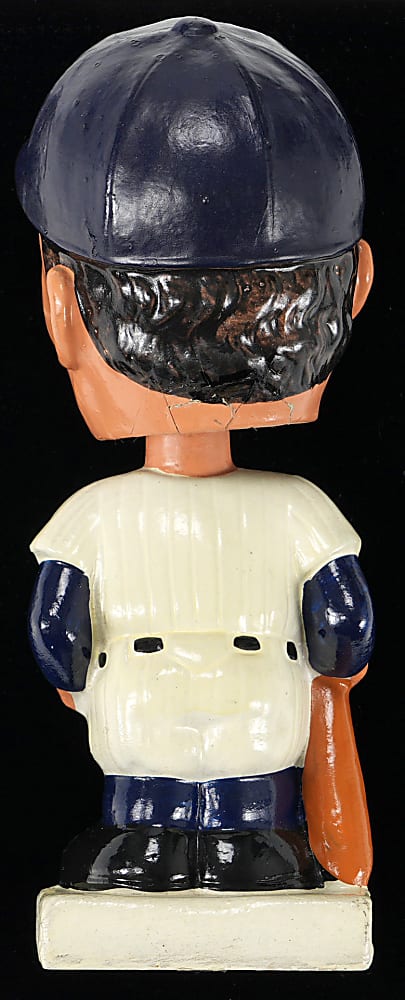 1961-1963 Roger Maris Real Face Square White Base Bobble-Head Doll