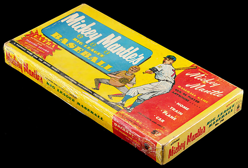 1957-1959 Mickey Mantle's "Big League Baseball" Game