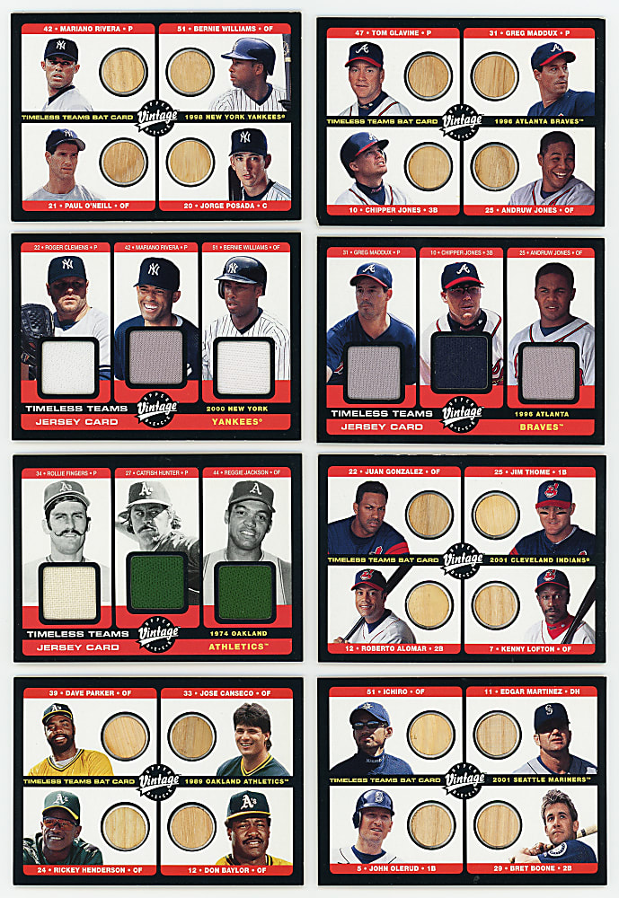 Modern Certified Autograph & Game-Used Insert Collection (225+) with Multiple Complete/Near Sets – Loaded with 110+ Hall of Famers Including Babe Ruth & Honus Wagner!