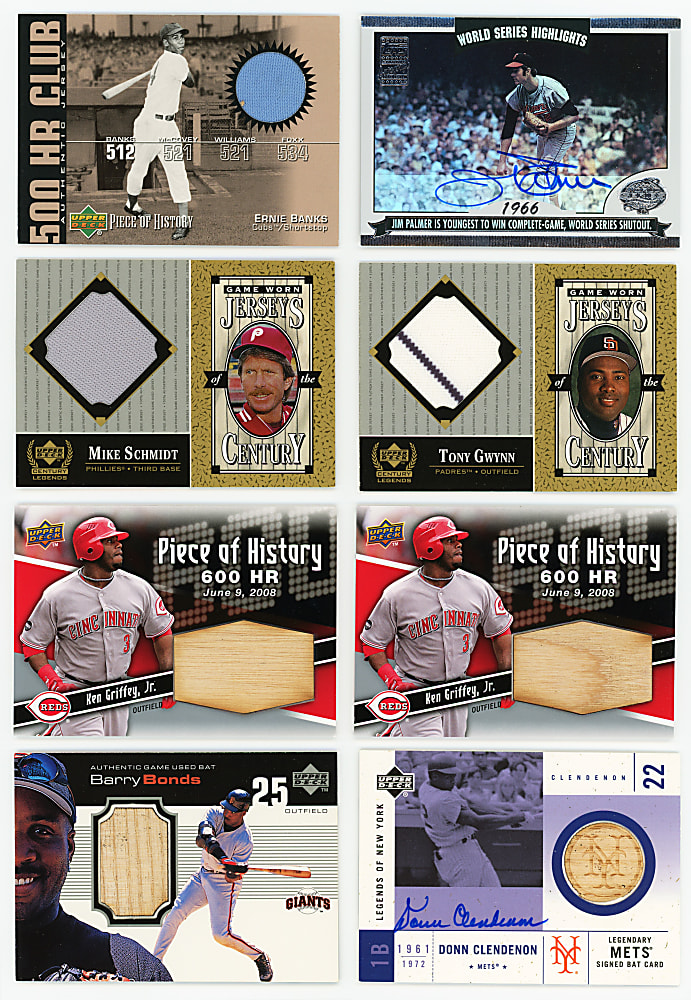 Modern Certified Autograph & Game-Used Insert Collection (225+) with Multiple Complete/Near Sets – Loaded with 110+ Hall of Famers Including Babe Ruth & Honus Wagner!