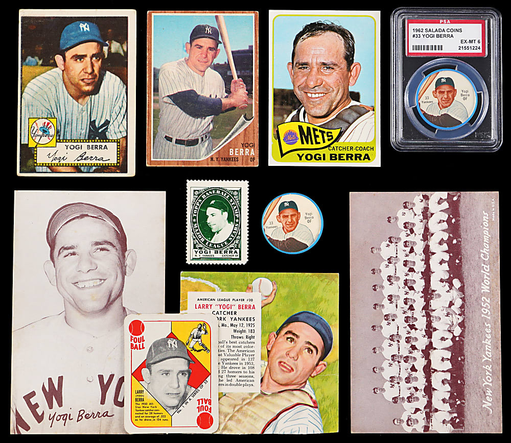 1947-1965 Yogi Berra Collection (10)