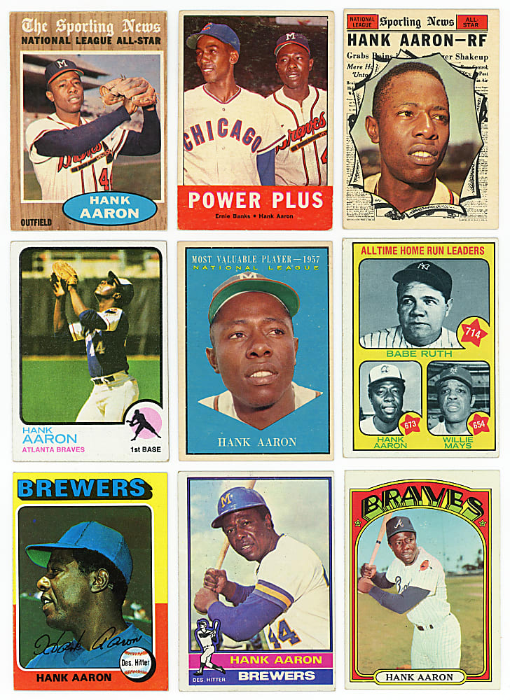 1960-1976 Hank Aaron Collection (53)