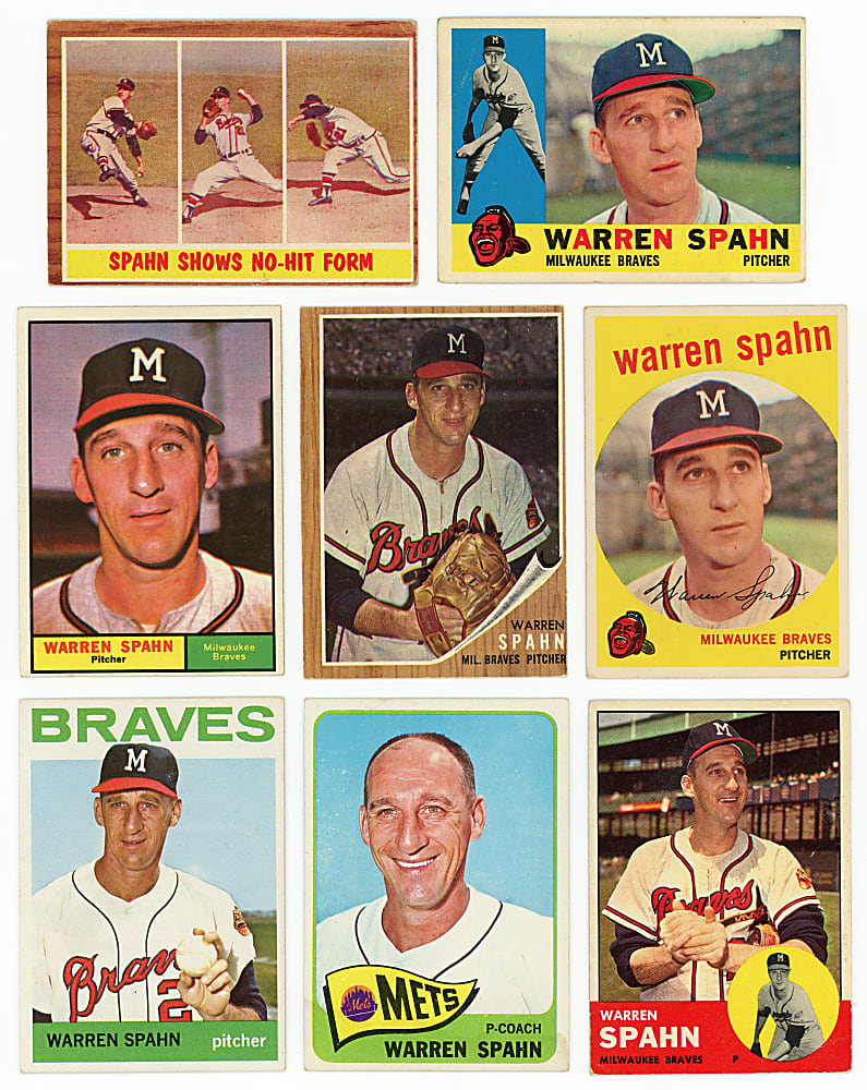 1952-1965 Warren Spahn Collection (27)
