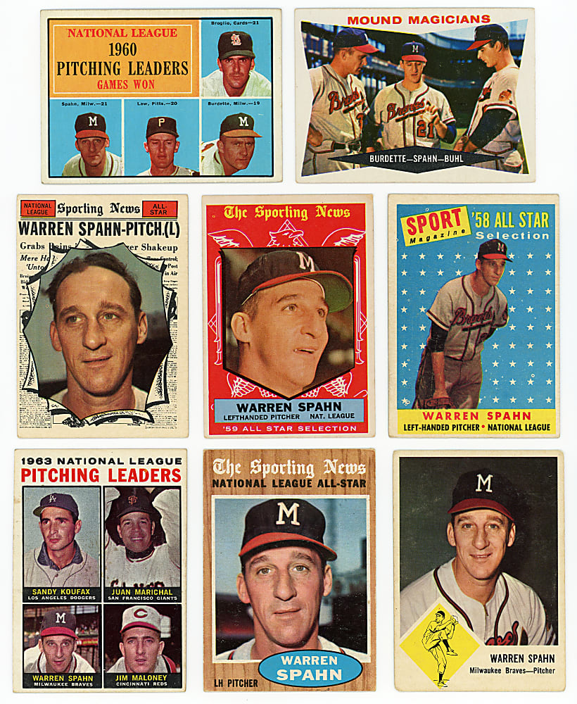 1952-1965 Warren Spahn Collection (27)