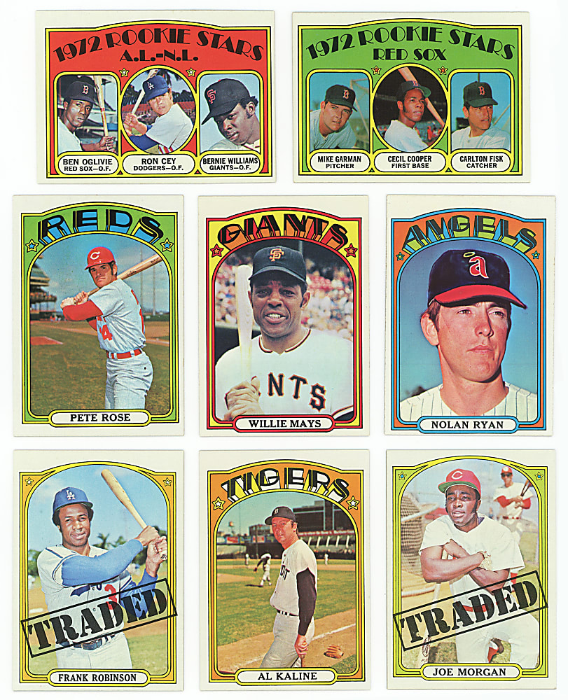 1972 Topps Complete Set (787) - Clean!