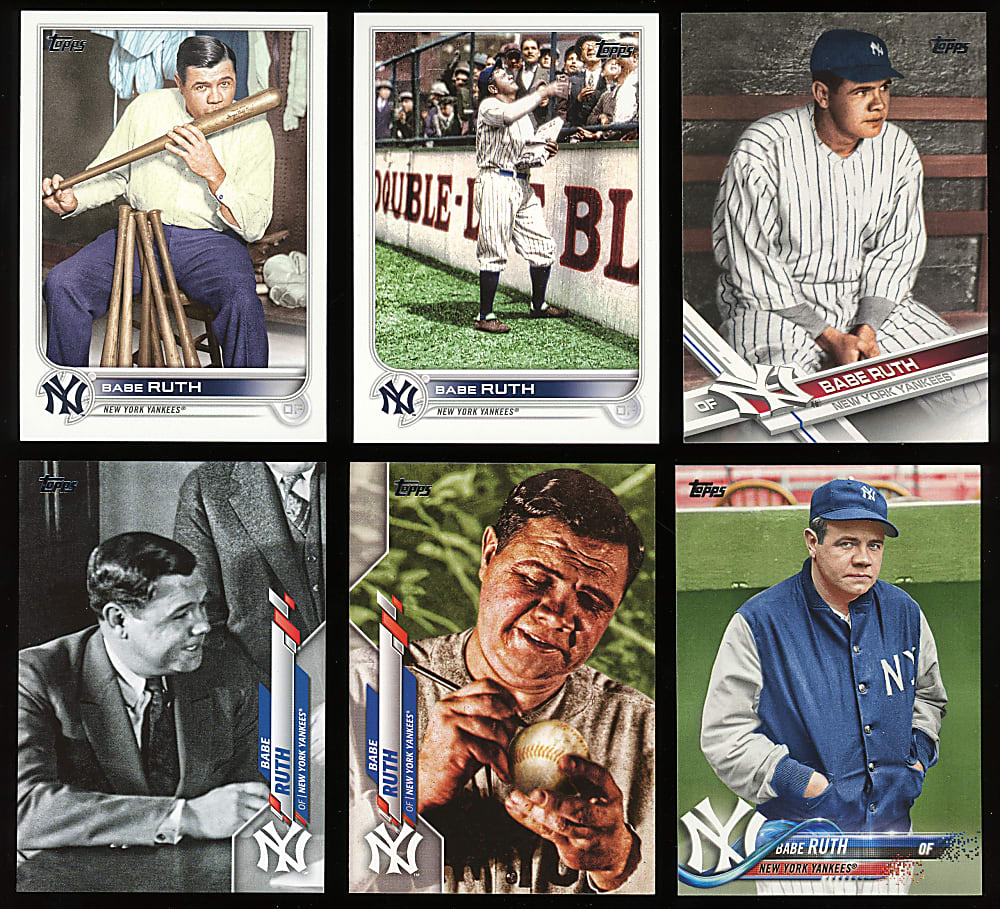 2017-2022 Topps Babe Ruth Super Shortprint Collection (14)