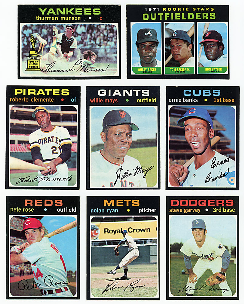1971 Topps Complete Set (752) - Clean!