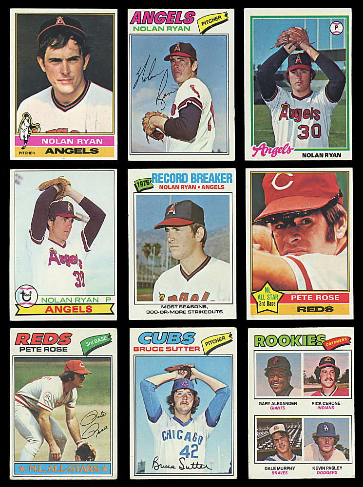 1976-1979 Topps Complete Set Run (4)
