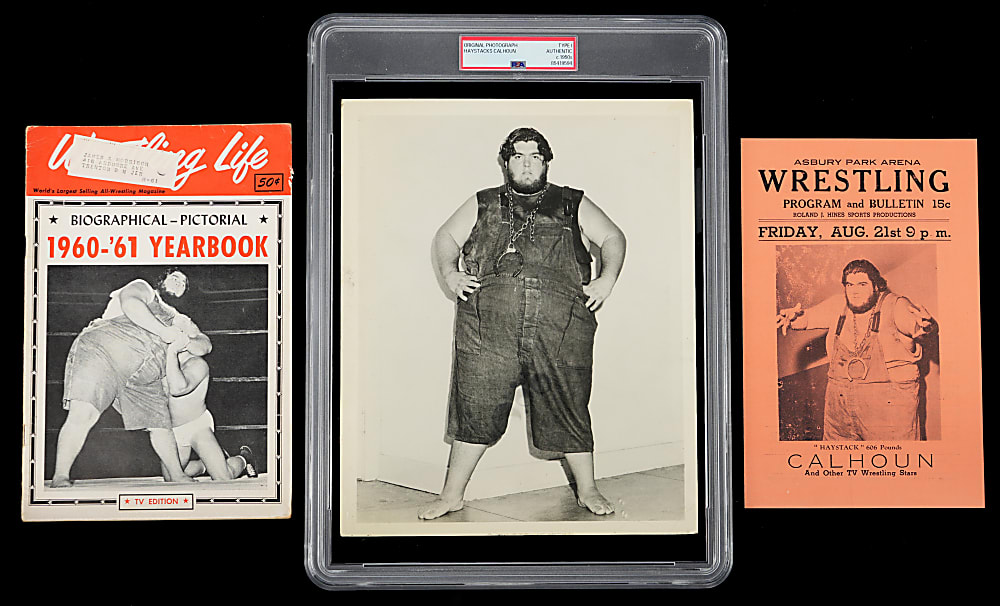 1950s-1960s Haystack Calhoun Programs (2) plus 8x10 Type I Photo