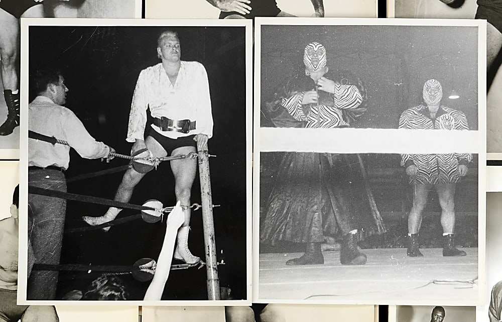 1950s-1960s Wrestling 8x10 Vintage Photos (106)