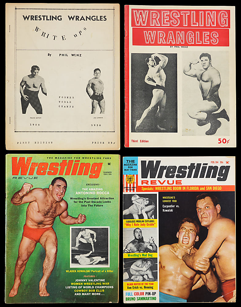 1950s-1960s Wrestling Programs and Magazines (35)