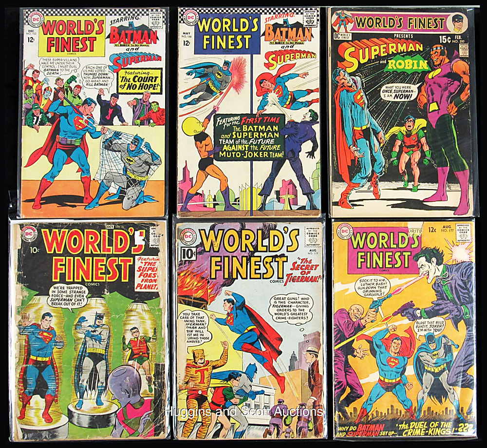 1958-1997 Comic Book Treasure Chest (282) with World's Finest, Avengers & Fantastic Four