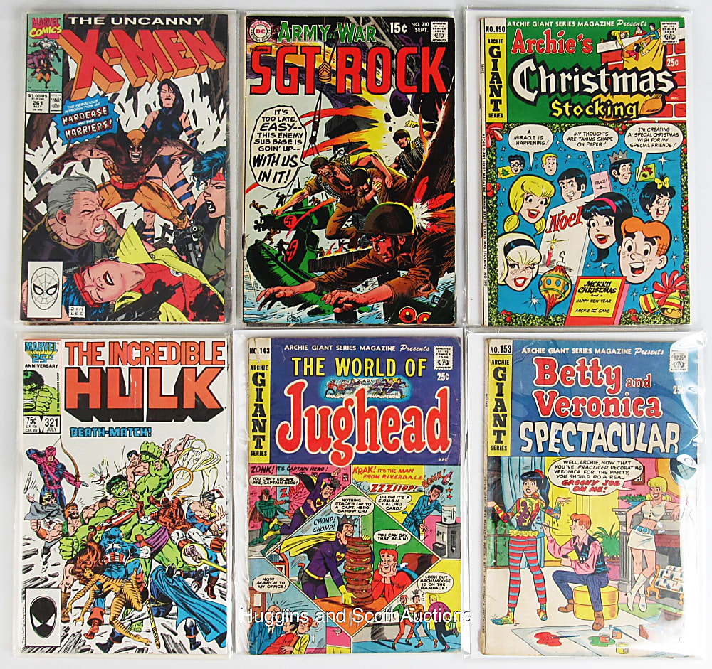 1958-1997 Comic Book Treasure Chest (282) with World's Finest, Avengers & Fantastic Four