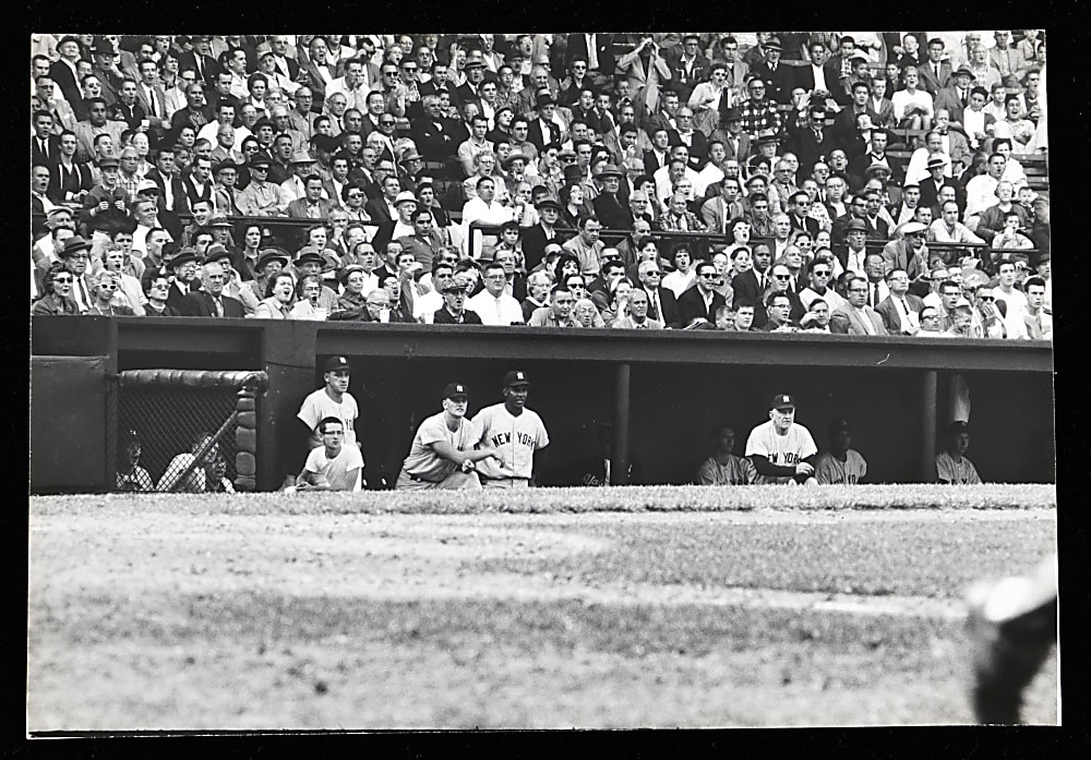 1960 Roger Maris and Manager Casey Stengel Original Ted Polumbaum LIFE Magazine Type I 9 1/8 x 13 1/4 Photograph - PSA/DNA LOA
