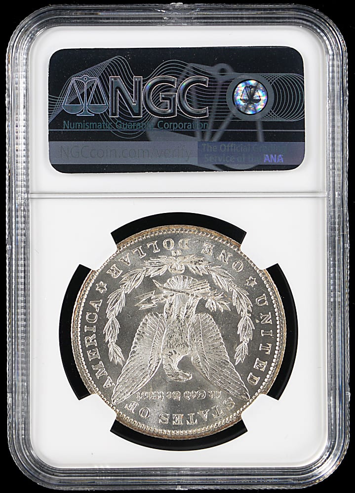 1885-CC Morgan Carson City Silver Dollar - NGC MS63