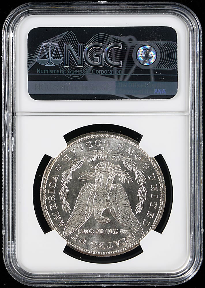 1889-S Morgan San Francisco Silver Dollar - NGC MS63