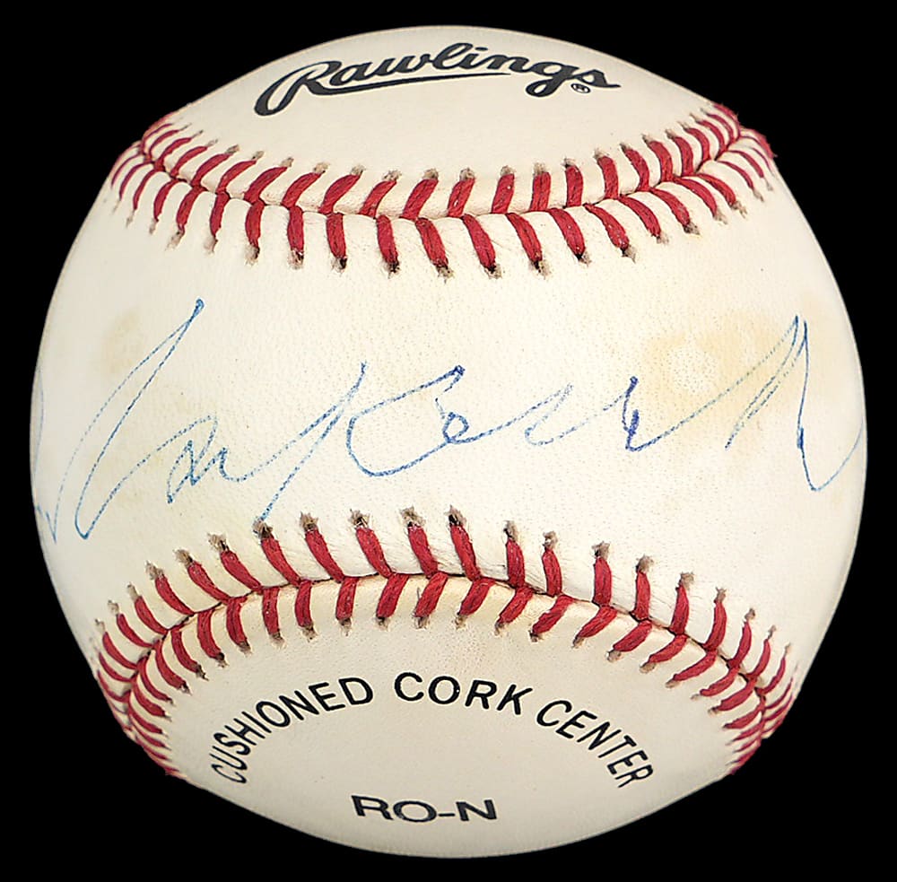 Roy Campanella Single-Signed White ONL Baseball