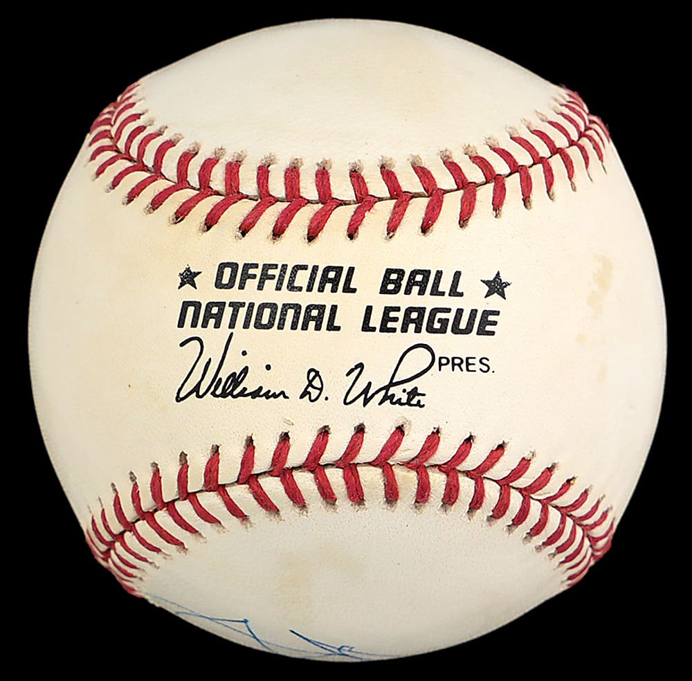Roy Campanella Single-Signed White ONL Baseball