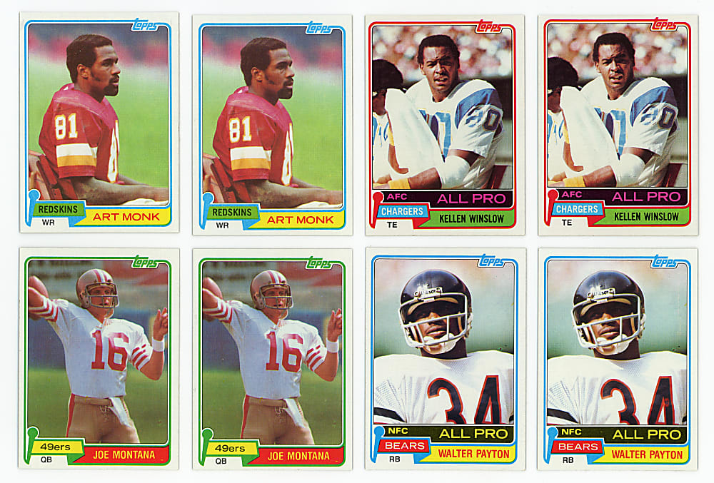 1981 Topps Football Complete Set Pair (2)