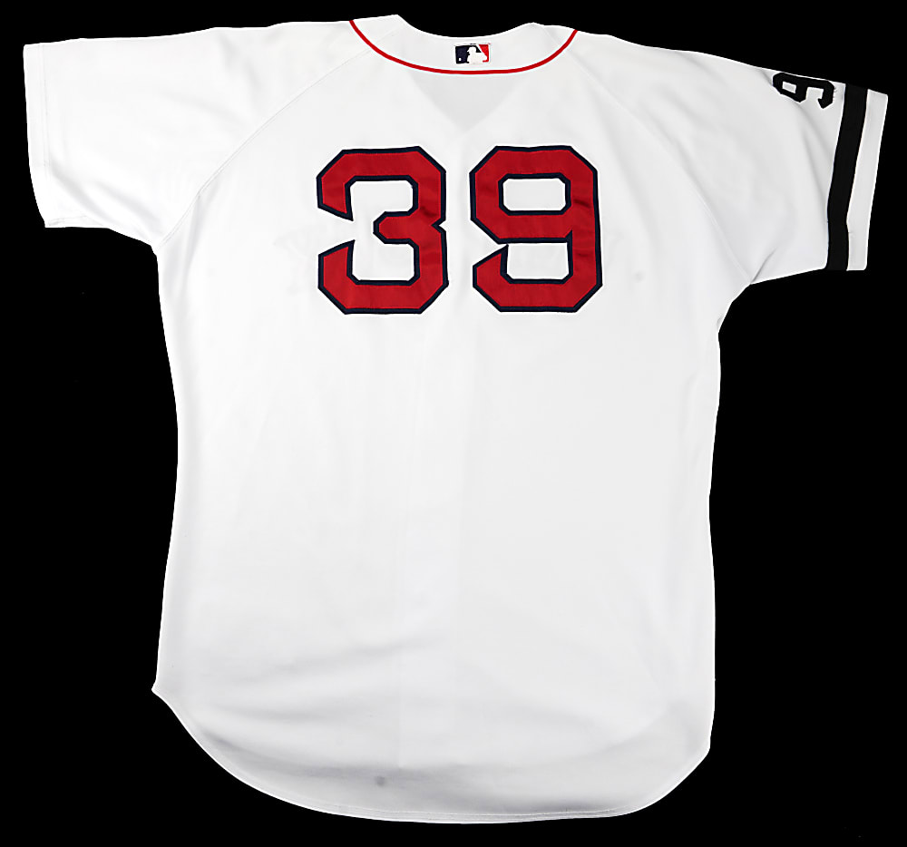 2002 Mike Cubbage Boston Red Sox Game-Used Jersey with #9 Ted Williams Memorial Number & Band